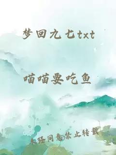 梦回九七txt