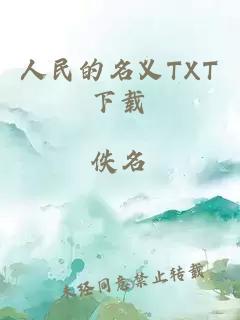 人民的名义TXT下载