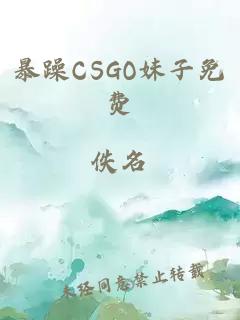 暴躁CSGO妹子免费