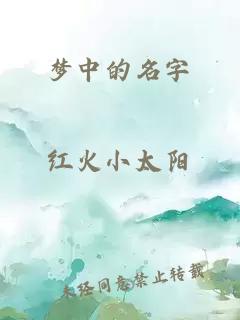 梦中的名字