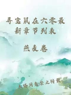 寻宝鼠在六零最新章节列表